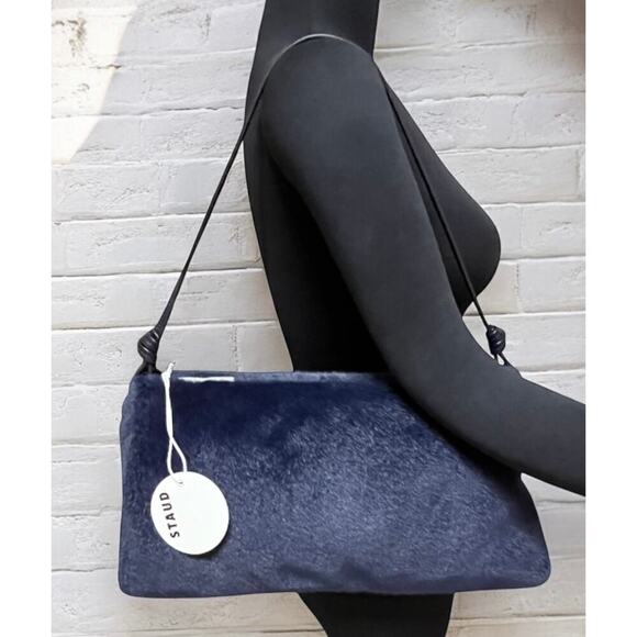 NWT STAUD VIVI Faux Fur Shoulder Bag - Picture 6 of 12